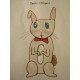 Doudou musical lapin dessine moi une doudou