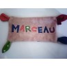 Doudou plat personnalisé au prénom