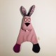 doudou lapin en coton bio