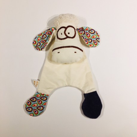 doudou mouton en coton biologique